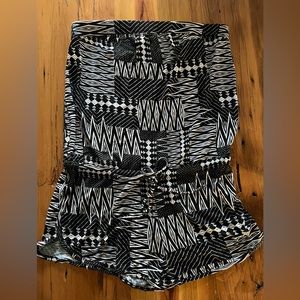 Black and White Romper